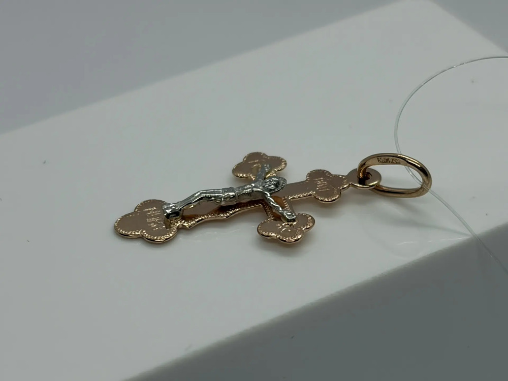 ПОДВЕСКА КРЕСТ (Au 585)