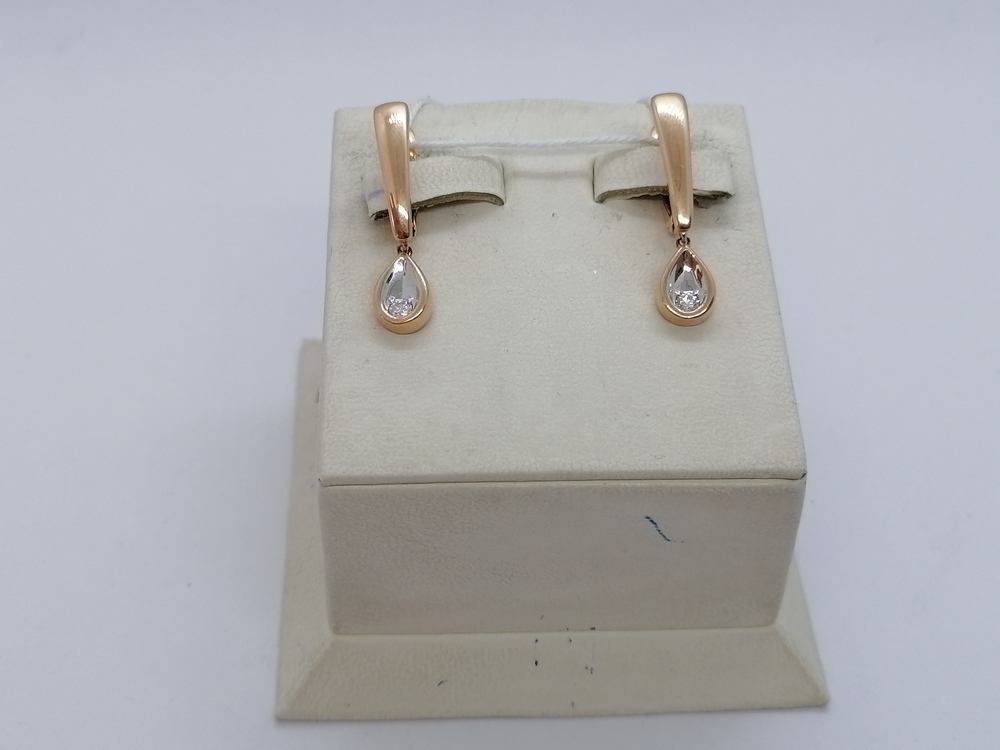 СЕРЬГИ БРИЛЛИАНТ (Au 585)