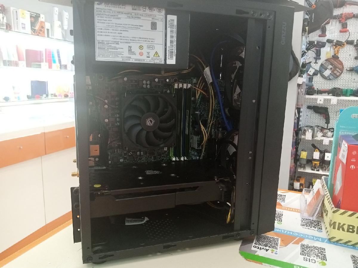 Системный блок Ginzzu; Ryzen 5 1600, Radeon RX 470, 16 Гб, 480 Гб, Нет