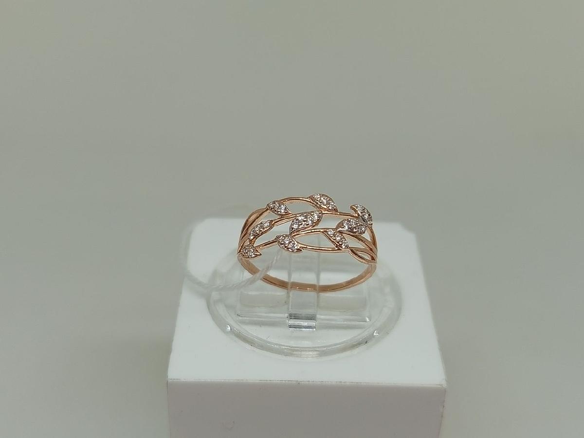 КОЛКМИ585 КОЛЬЦО С КАМНЯМИ (Au 585)