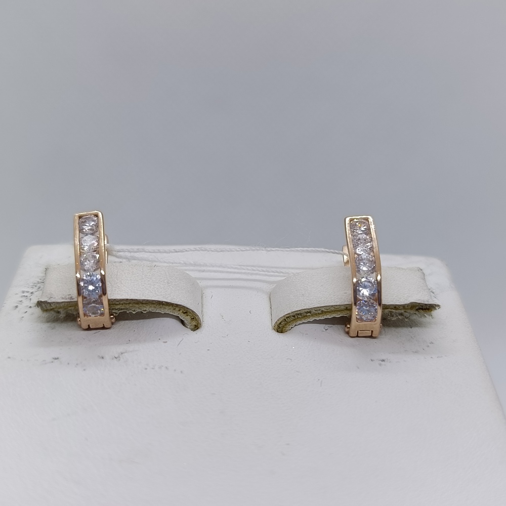 СЕРЬГИ С КАМНЯМИ (Au 585)