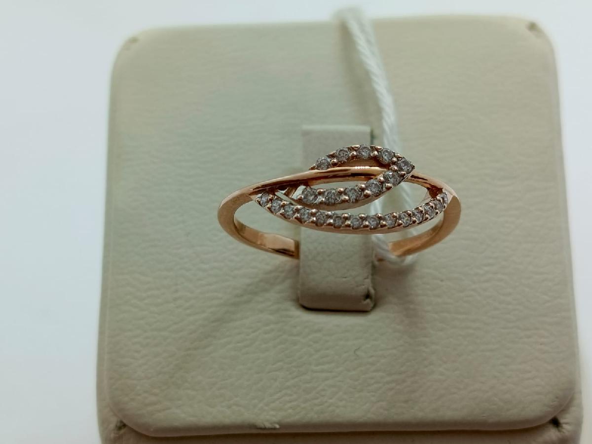 КОЛКМИ585 КОЛЬЦО С КАМНЯМИ (Au 585)