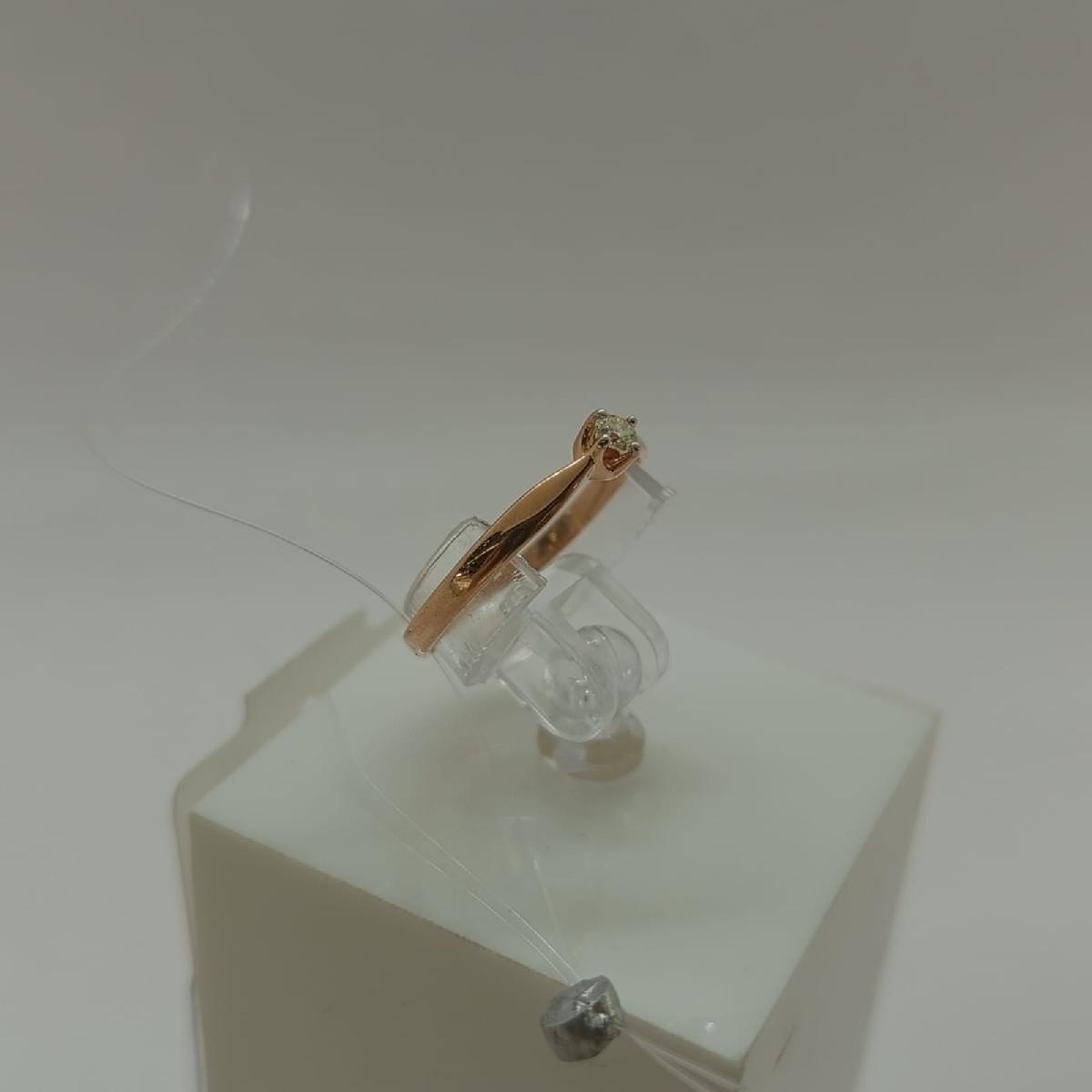 КОЛЬЦО БРИЛЛИАНТ (Au 585)