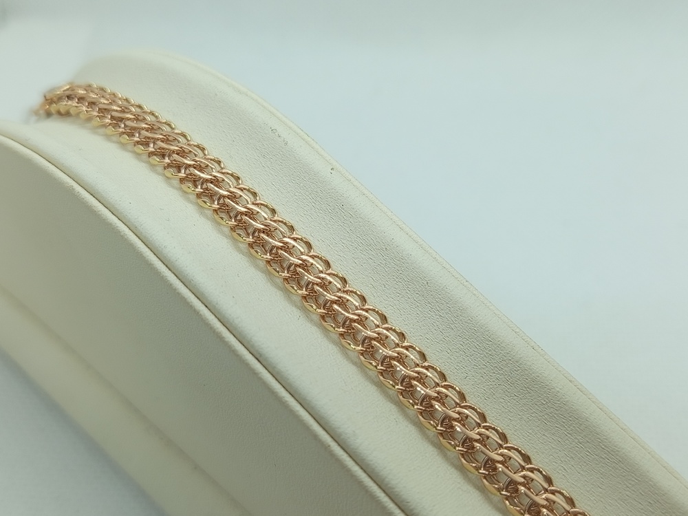 БРАСЛЕТ ПОЛНОВЕСНЫЙ Итальянка Au 585