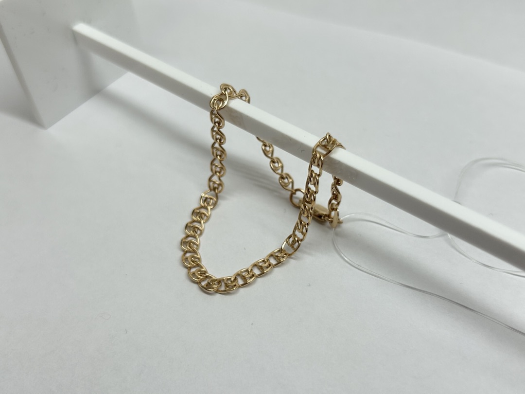 БРАСЛЕТ ПУСТОТЕЛЫЙ Лав (Au 585)