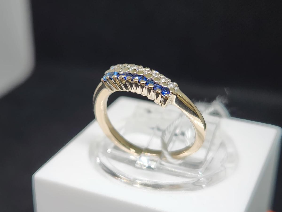 КОЛЬЦО БРИЛЛИАНТ Au 750