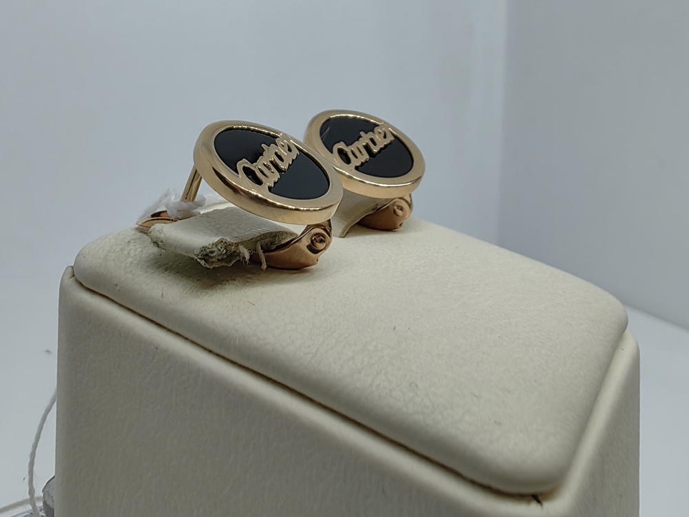 СЕРЬГИ АГАТ (Au 585)