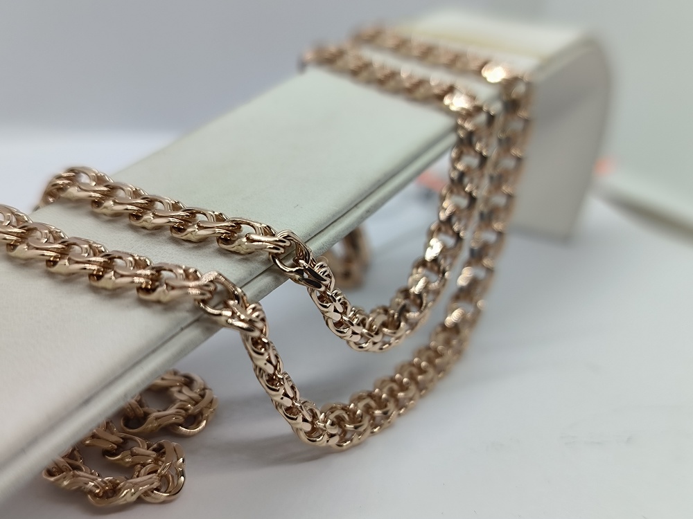 ЦЕПЬ ПОЛНОВЕСНАЯ Бисмарк (Au 585)