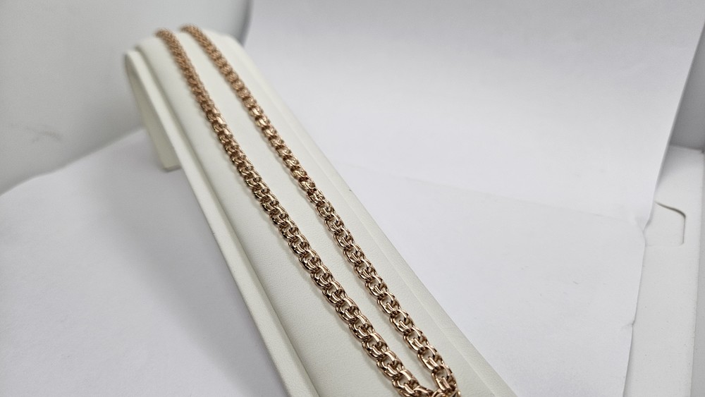 ЦЕПЬ ПОЛНОВЕСНАЯ Бисмарк (Au 585)