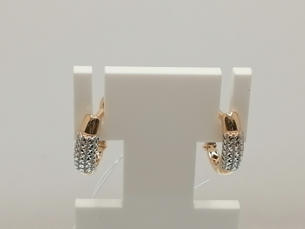 СЕРЬГИ БЕЗ КАМНЯ (Au 585)