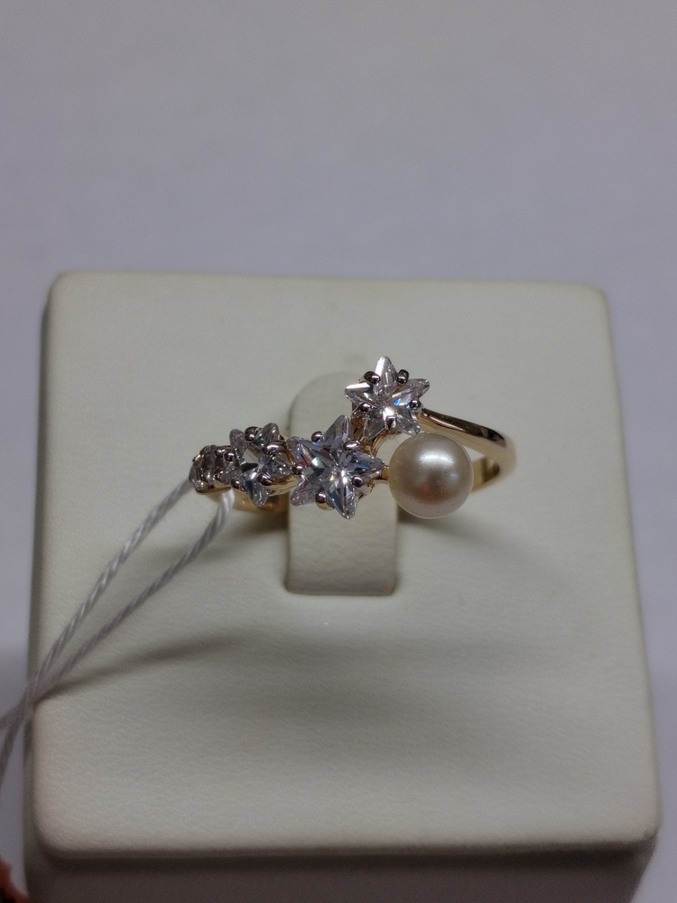 КОЛКМИ585 КОЛЬЦО С КАМНЯМИ (Au 585)