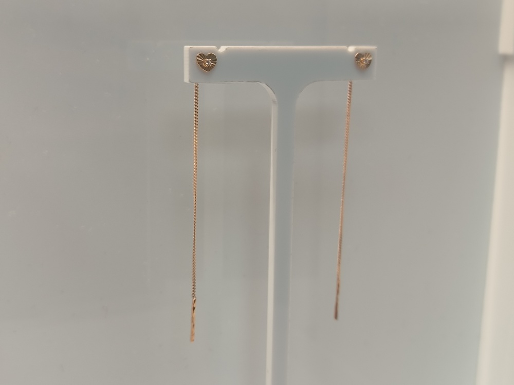 СПРО585 СЕРЬГИ ПРОДЕВКИ (Au 585)