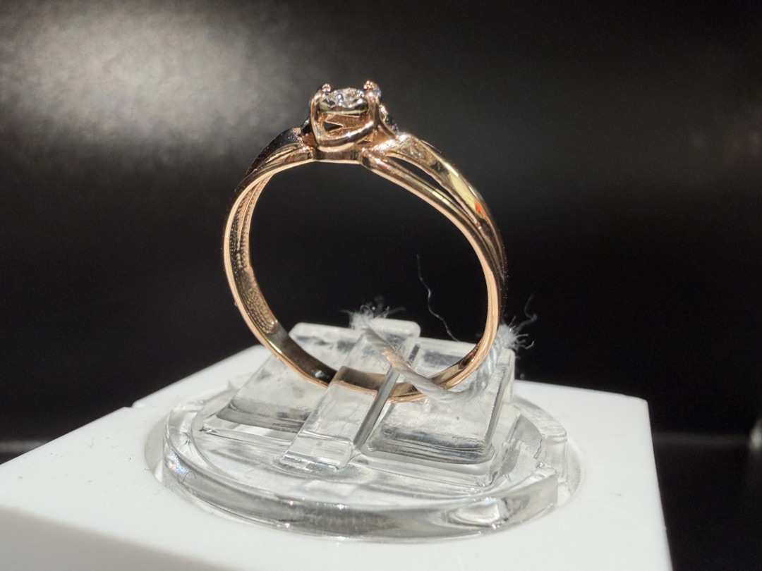 КОЛЬЦО БРИЛЛИАНТ Au 585