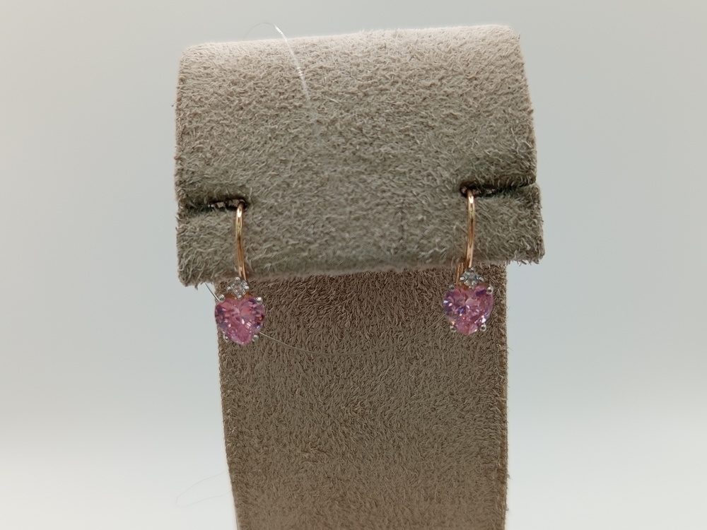 СЕРЬГИ С КАМНЯМИ (Au 585)