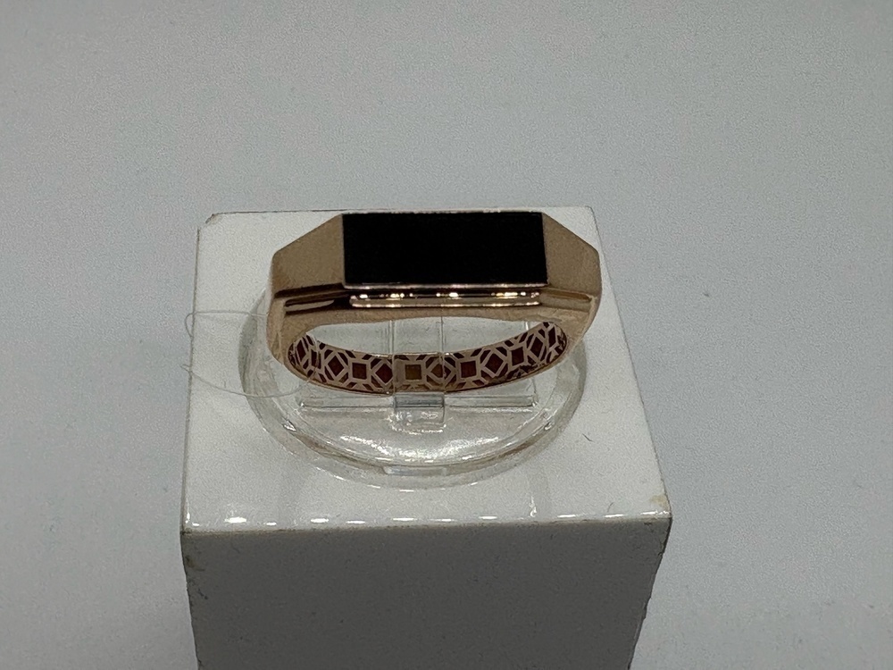 КОЛЬЦО ПЕЧАТКА с камнем (Au 585)