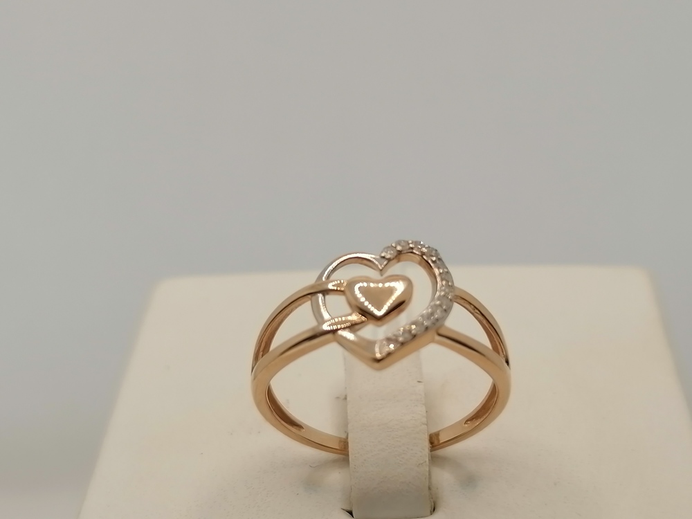 КОЛЬЦО БРИЛЛИАНТ Au 585