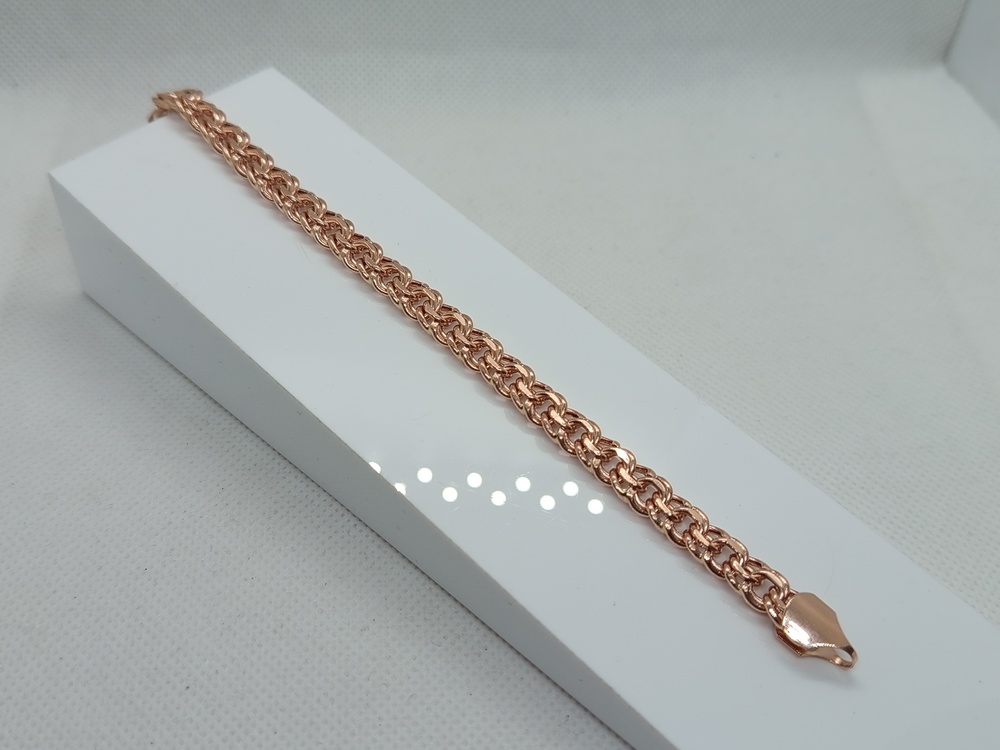 БРАСЛЕТ ПУСТОТЕЛЫЙ Бисмарк Au 585