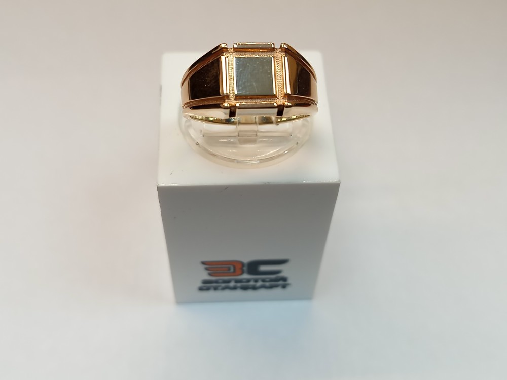 КОЛЬЦО ПЕЧАТКА без камня (Au 585)
