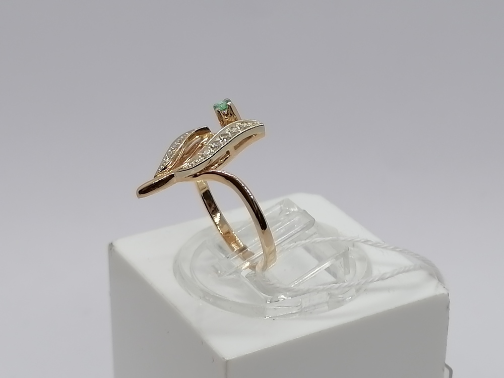 КОЛЬЦО БРИЛЛИАНТ Au 585