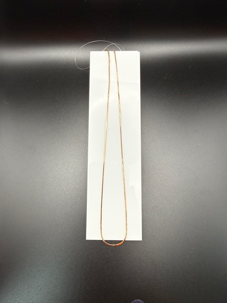 ЦЕПЬ ПОЛНОВЕСНАЯ Снейк квадратный (Au 585)