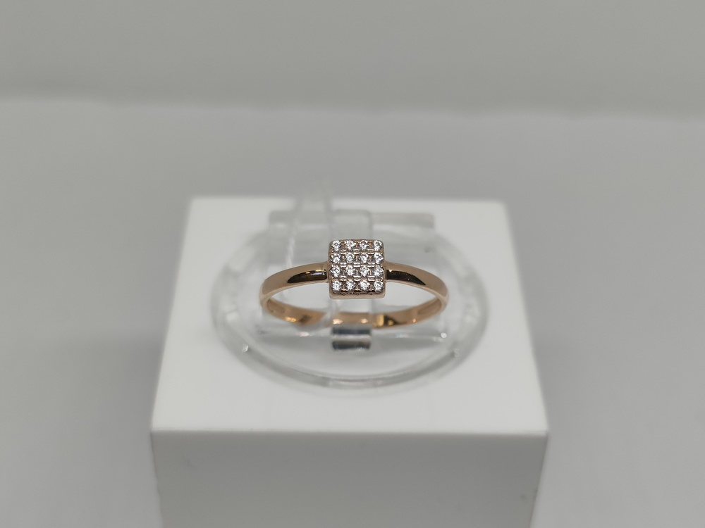КОЛКМИ585 КОЛЬЦО С КАМНЯМИ (Au 585)