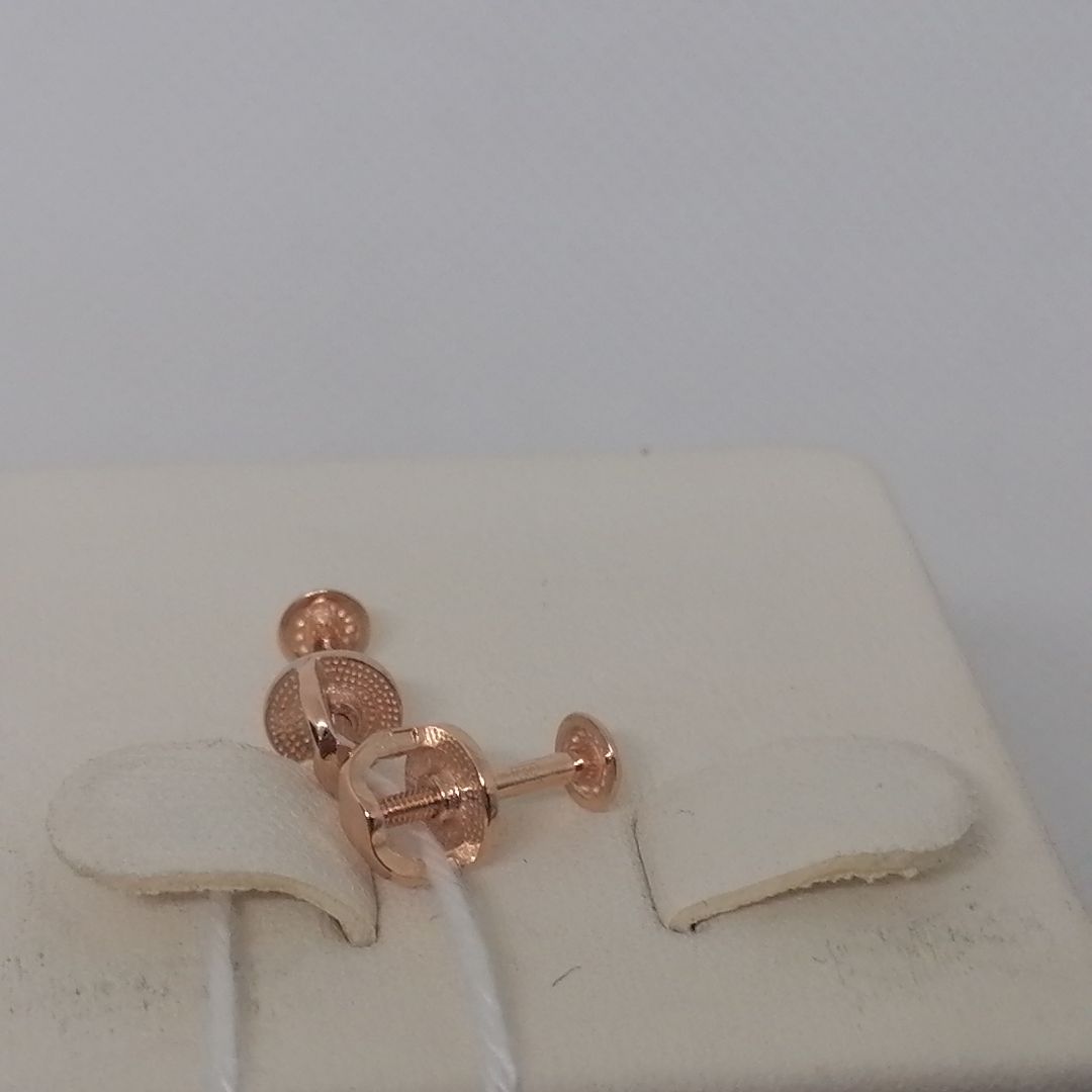 СПУС585 СЕРЬГИ ПУСЕТЫ (Au 585)