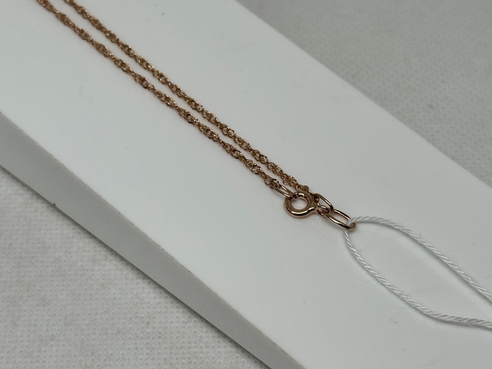 ЦЛСИ585 ЦЕПЬ ПОЛНОВЕСНАЯ Сингапур (Au 585)