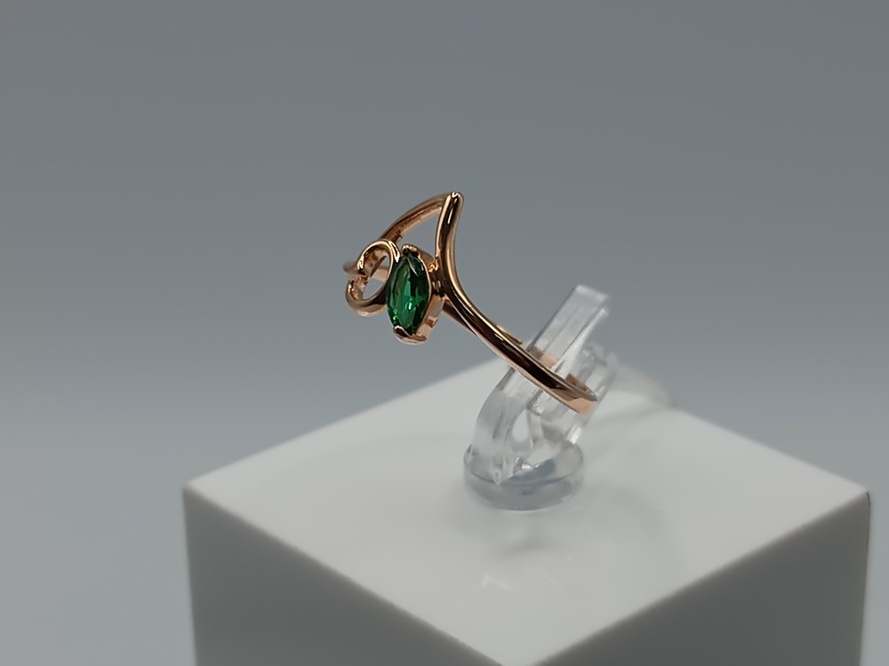 КОЛКМ585 КОЛЬЦО С КАМНЕМ (Au 585)