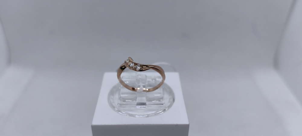 КОЛКМИ585 КОЛЬЦО С КАМНЯМИ (Au 585)