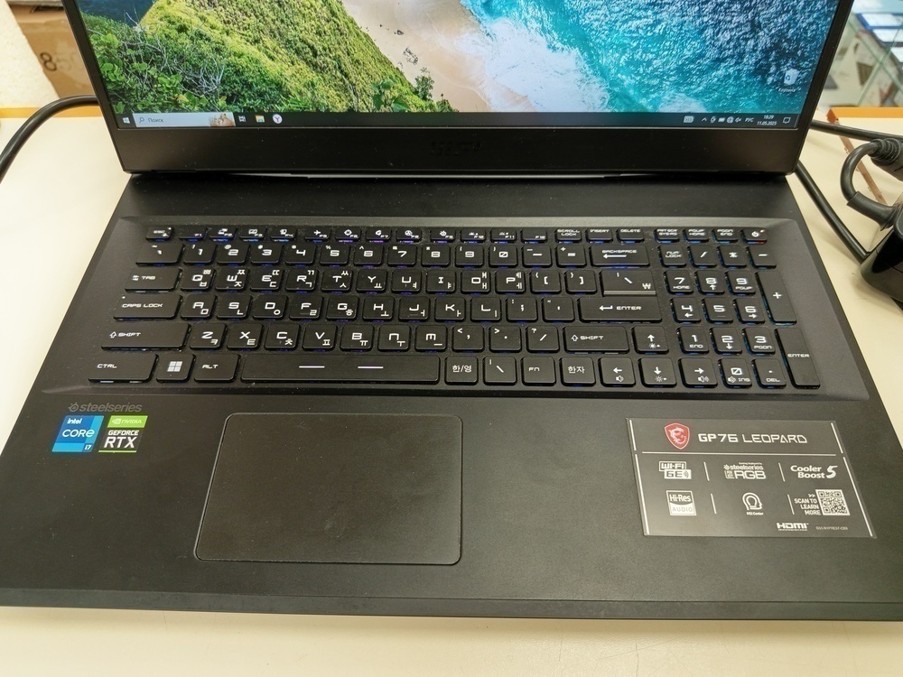 Ноутбук MSI GP66 Leopard; Core i7-11800H, GeForce RTX 3070, 16 Гб, 500 Гб, Нет