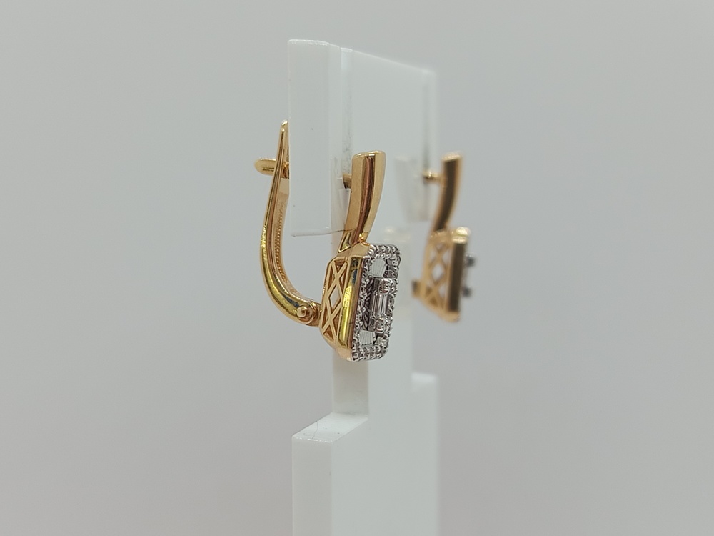 СЕРЬГИ БРИЛЛИАНТ (Au 585)