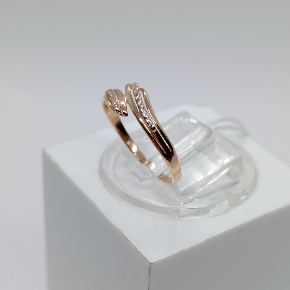 КОЛКМИ585 КОЛЬЦО С КАМНЯМИ (Au 585)