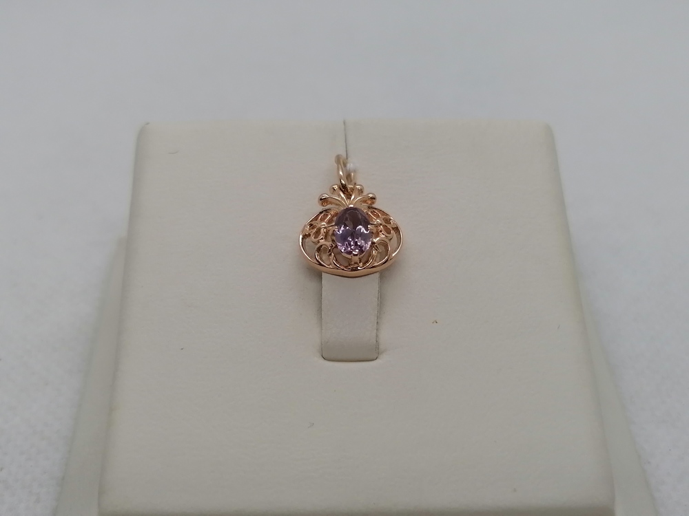 ПОДВЕСКА С КАМНЕМ (Au 583)