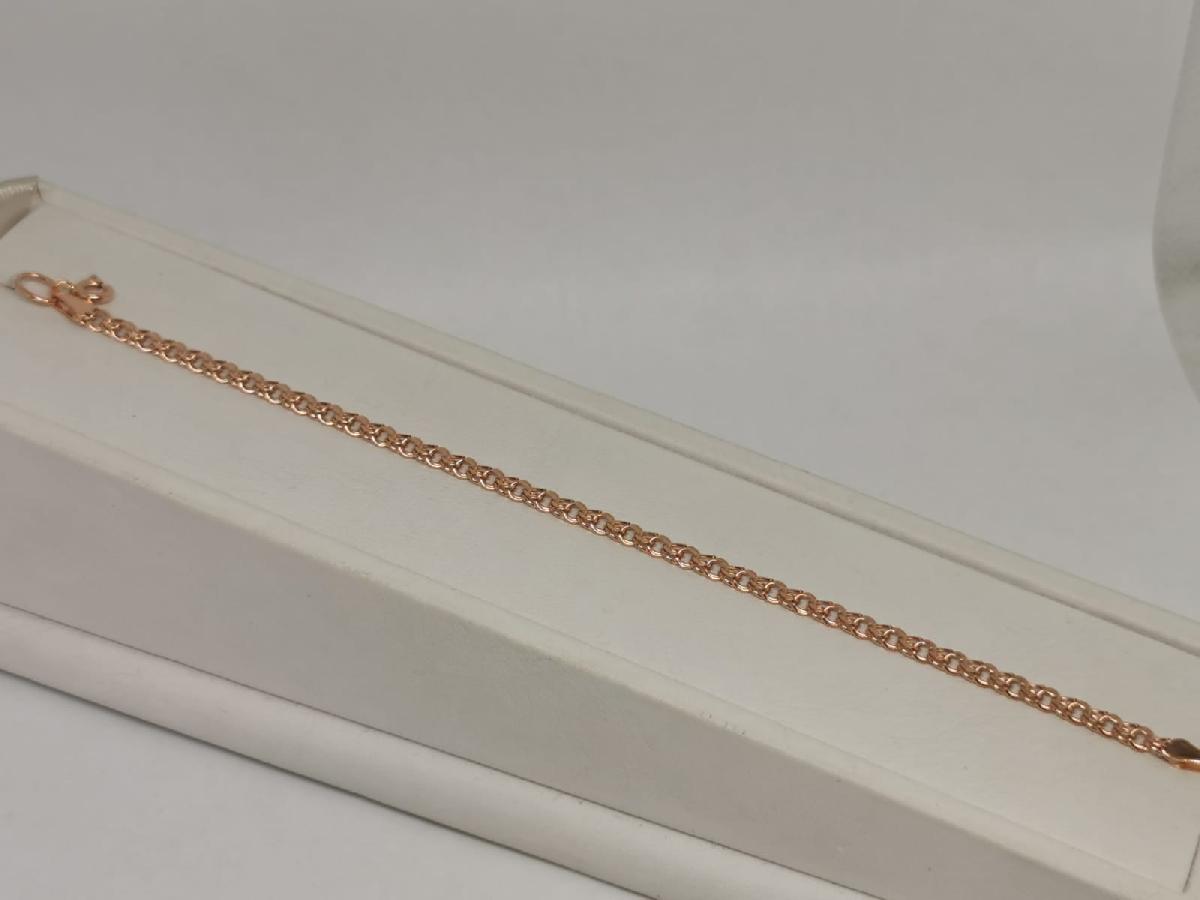 7040200-16 БРАСЛЕТ ПОЛНОВЕСНЫЙ Бисмарк (Au 585)