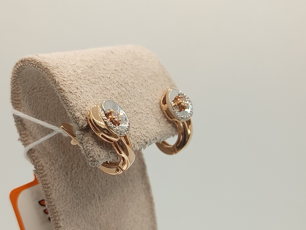 СЕРЬГИ БРИЛЛИАНТ (Au 585)