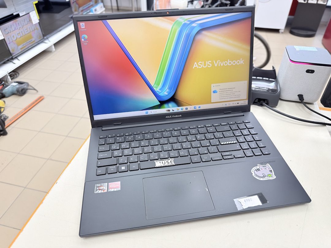 Ноутбук ASUS 123; Ryzen 3 7320, HD Graphics, 8 Гб, 240 Гб, Нет