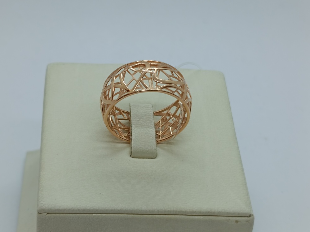 01-7433 КОЛЬЦО БЕЗ КАМНЯ (Au 585)