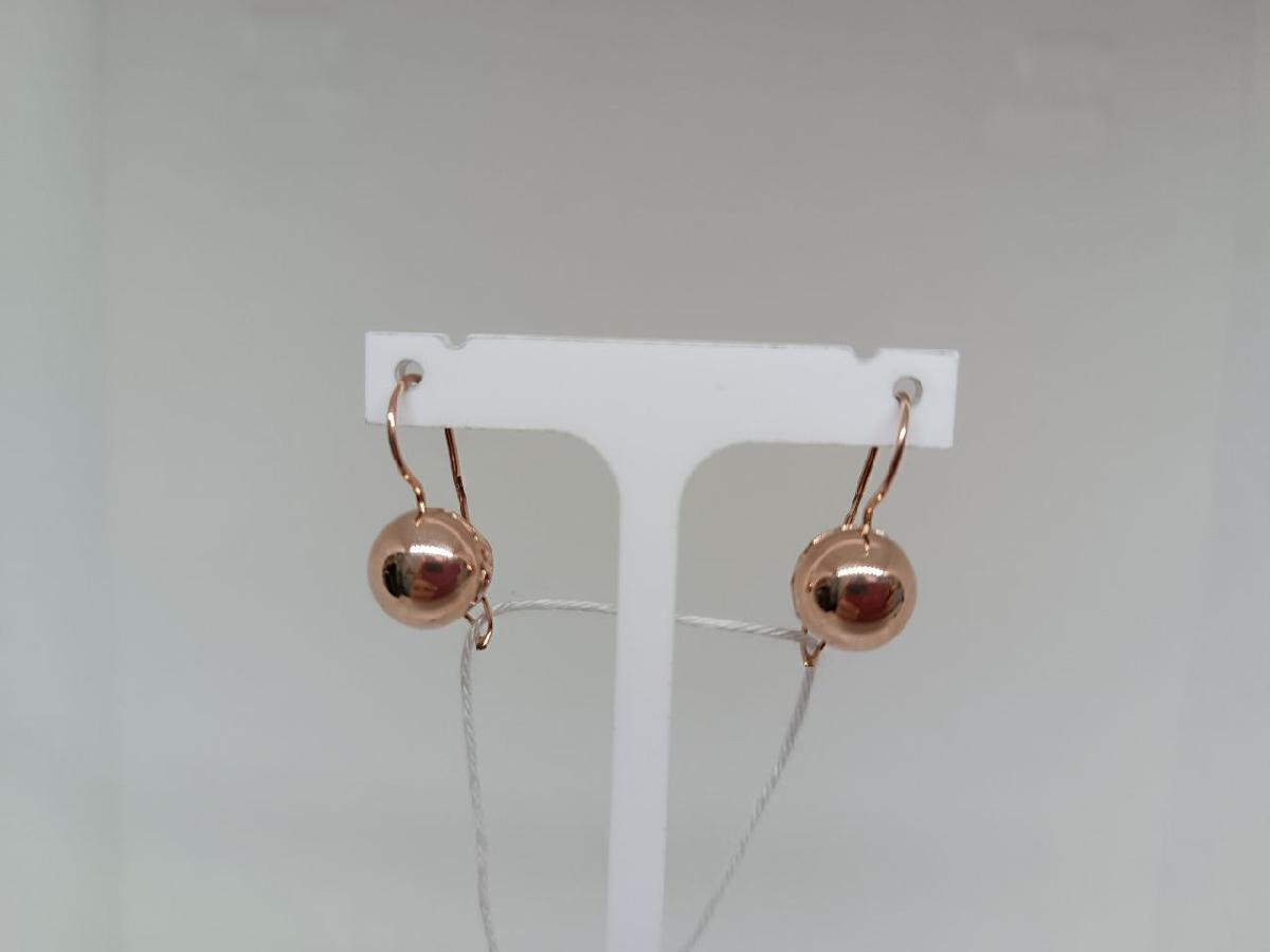 СШР585 СЕРЬГИ ШАРЫ (Au 585)