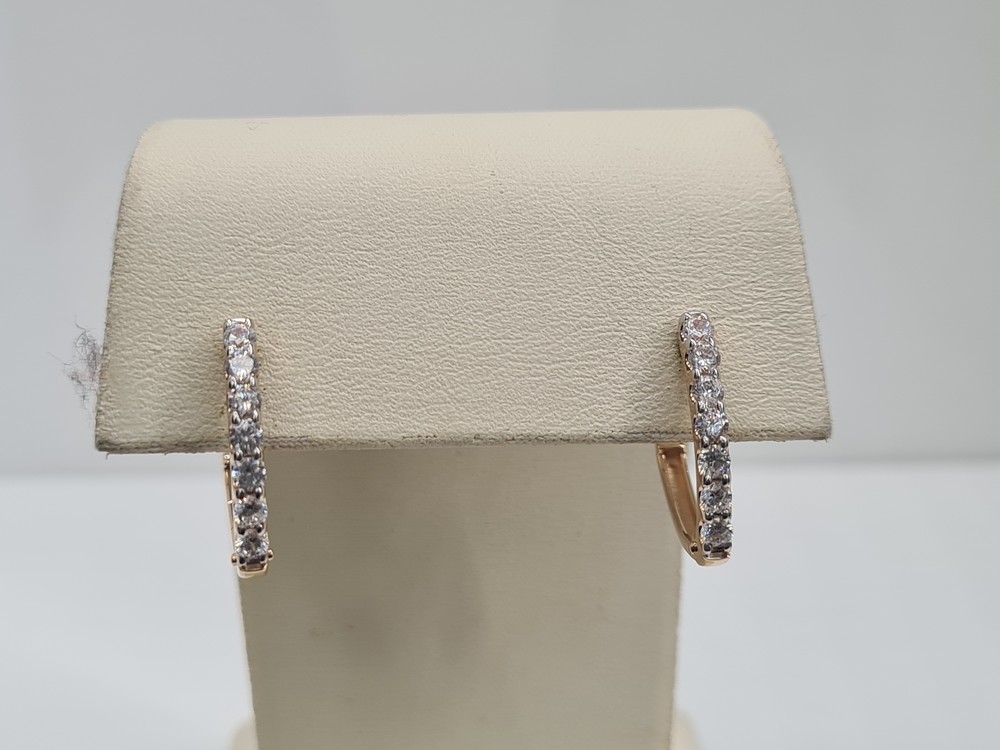 СЕРЬГИ С КАМНЯМИ (Au 585)