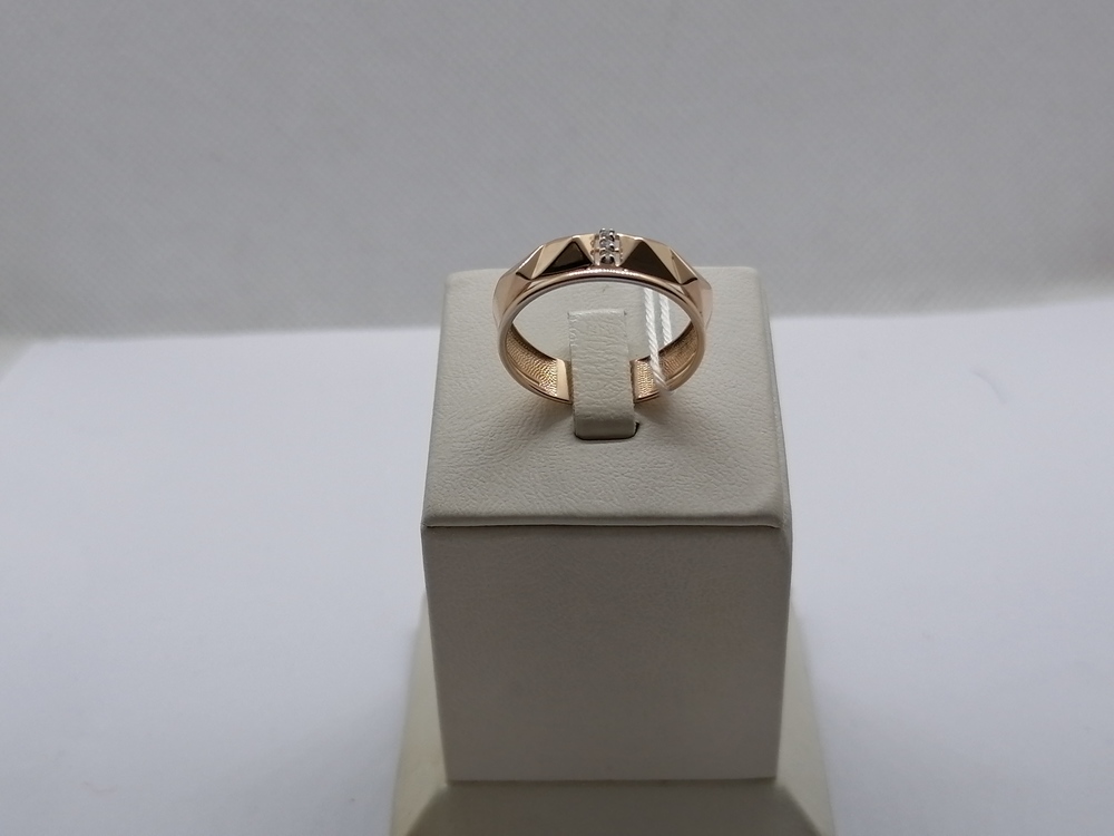 КОЛКМИ585 КОЛЬЦО С КАМНЯМИ (Au 585)