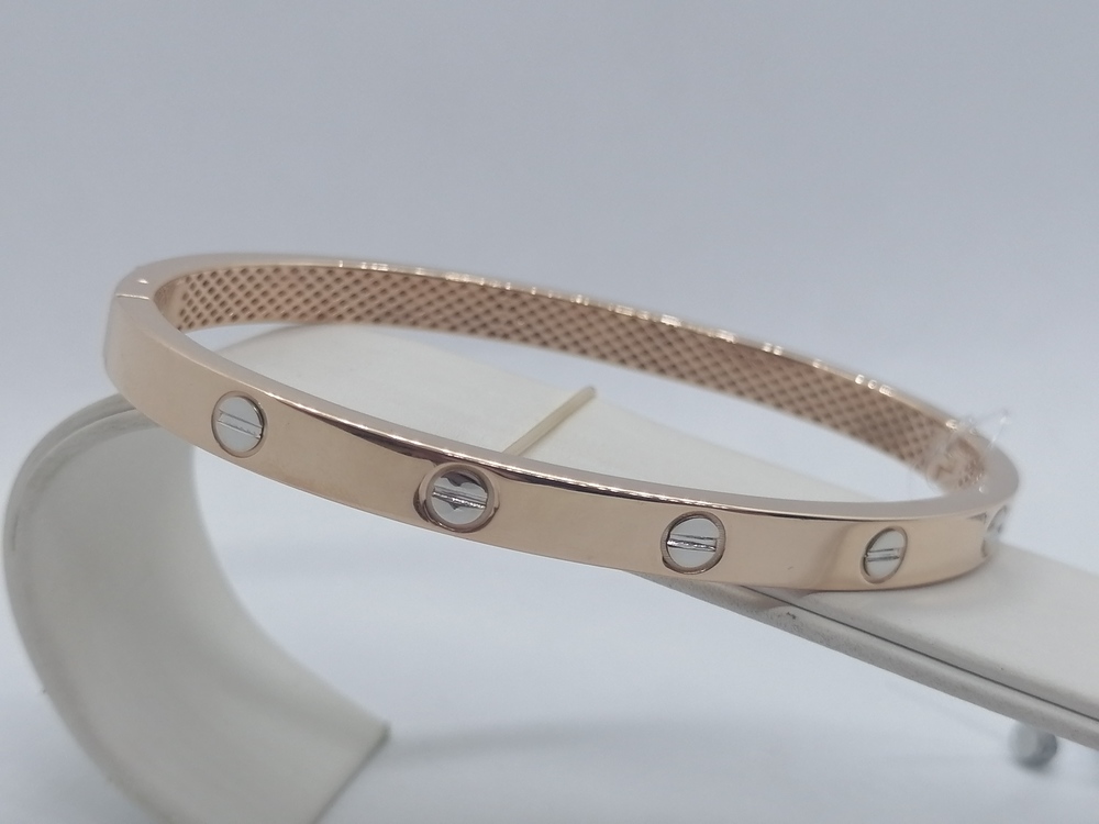 070165 БРАСЛЕТ ЖЕСТКИЙ без камня (Au 585)