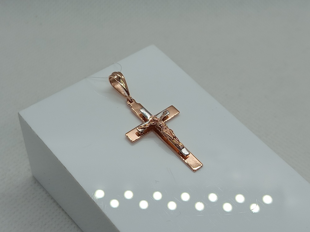 810-00322-10-00-00-00 ПОДВЕСКА КРЕСТ (Au 585)