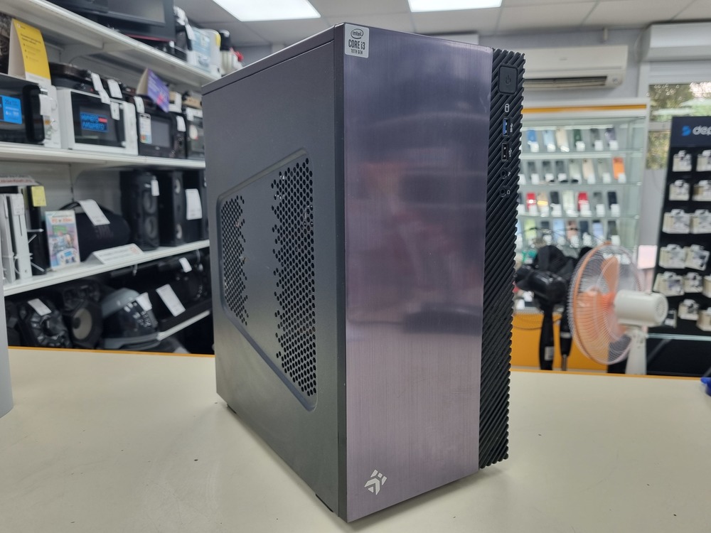Системный блок DEXP H298; Core i3-10100F, GeForce GT 710, 8 Гб, 240 Гб, 500 Гб