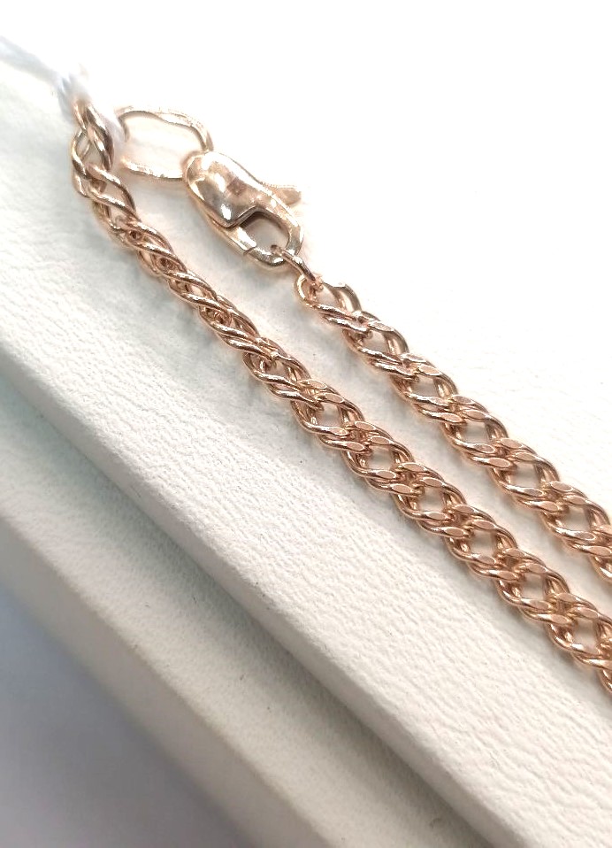 ЦПР2585 ЦЕПЬ ПУСТОТЕЛАЯ Ромб двойной (Au 585)