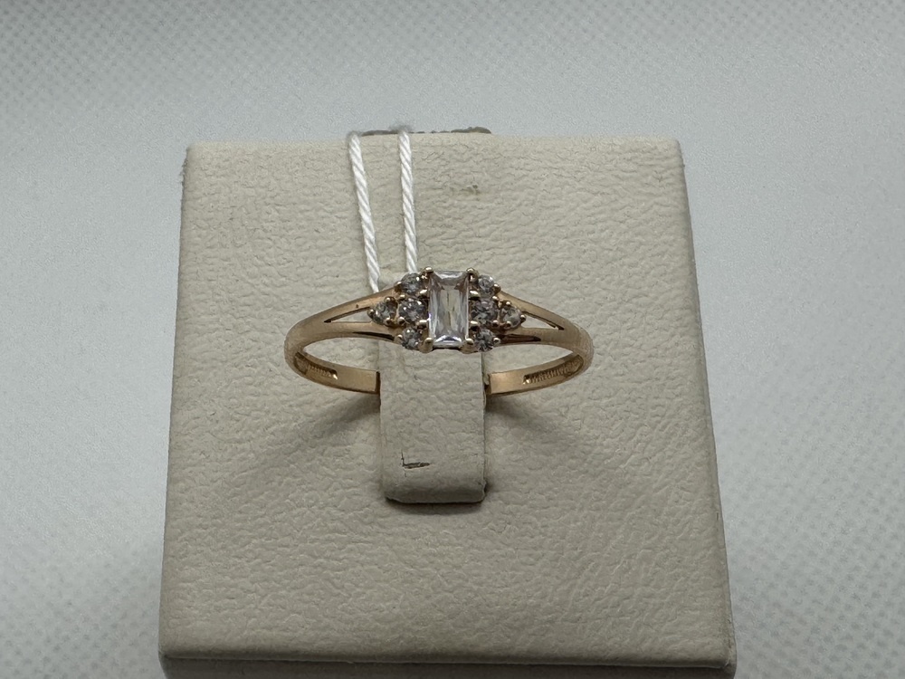 КОЛКМИ585 КОЛЬЦО С КАМНЯМИ (Au 585)