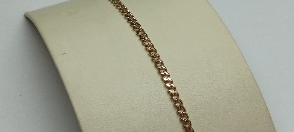 БРАСЛЕТ ПОЛНОВЕСНЫЙ Панцирное Au 585