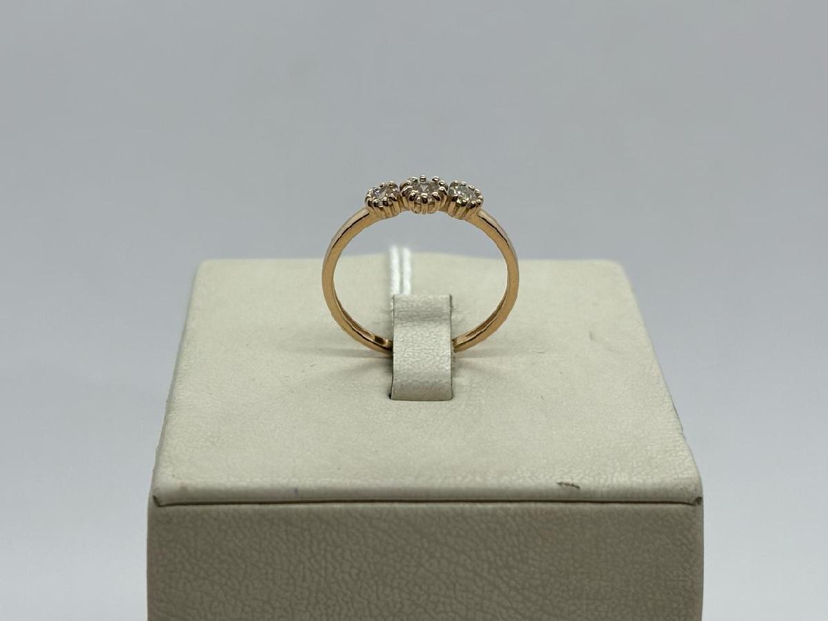 КОЛЬЦО БРИЛЛИАНТ Au 585