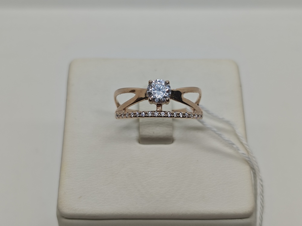 КОЛКМИ585 КОЛЬЦО С КАМНЯМИ (Au 585)