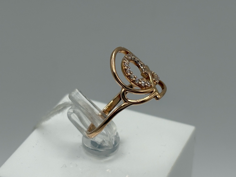 КОЛКМИ585 КОЛЬЦО С КАМНЯМИ (Au 585)