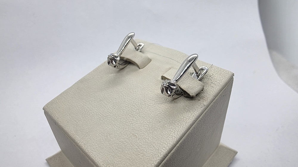 СЕРЬГИ БРИЛЛИАНТ (Ag 925)